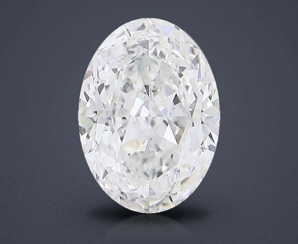 3.24 Carat Oval Lab Diamond