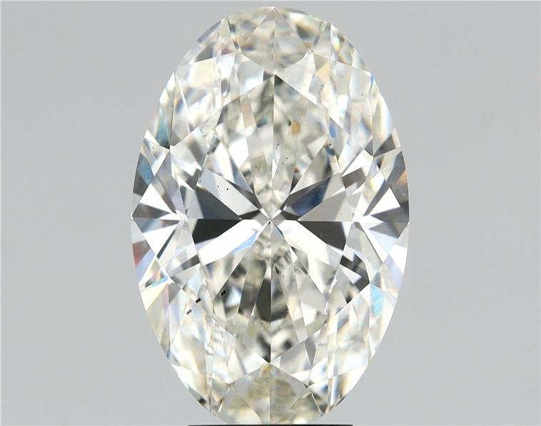 5.54ct H VS2 Rare Carat Ideal Cut Oval Lab Grown Diamond