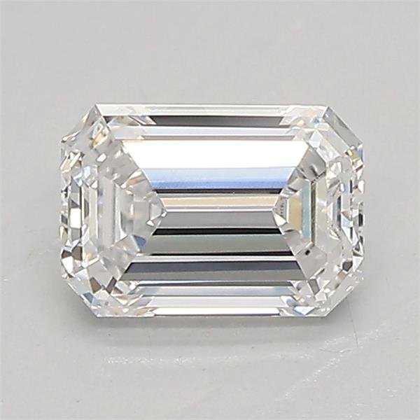 0.91ct D VS1 Rare Carat Ideal Cut Emerald Lab Grown Diamond