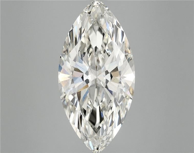 6.08ct H VS2 Rare Carat Ideal Cut Marquise Lab Grown Diamond