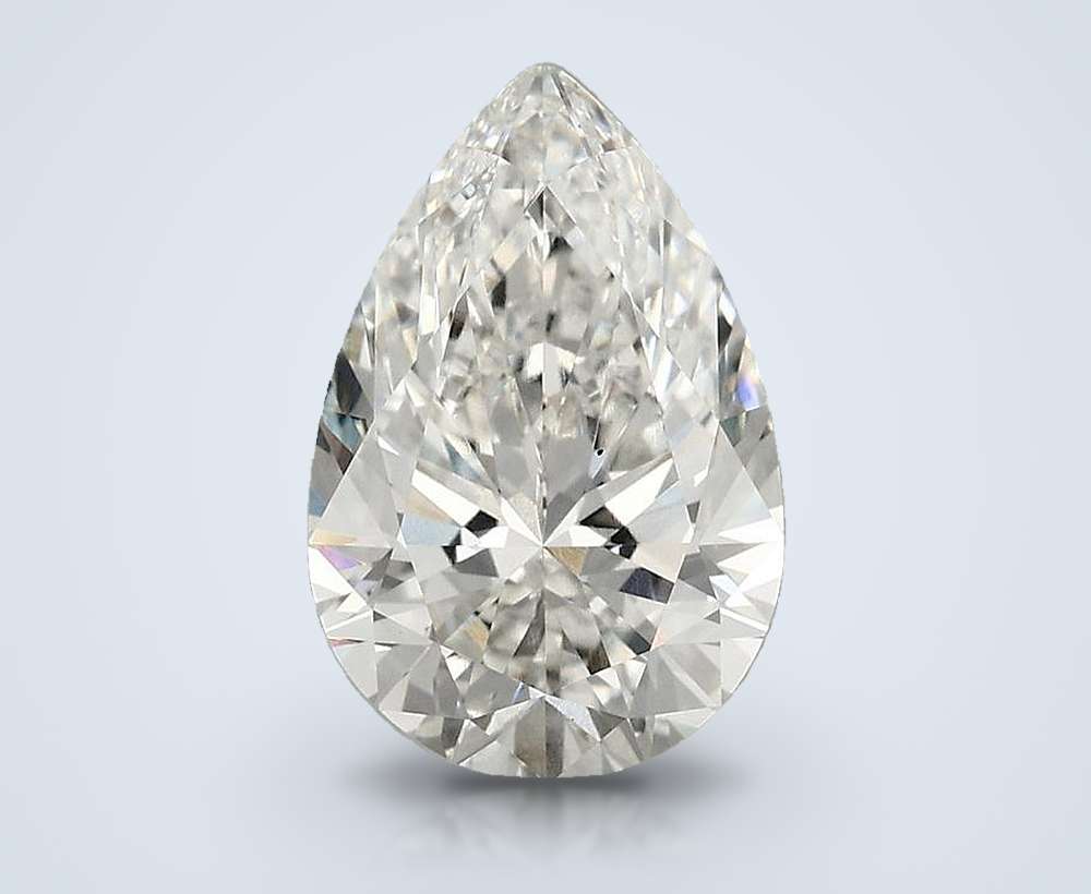 2.95 Carat Pear Lab Diamond