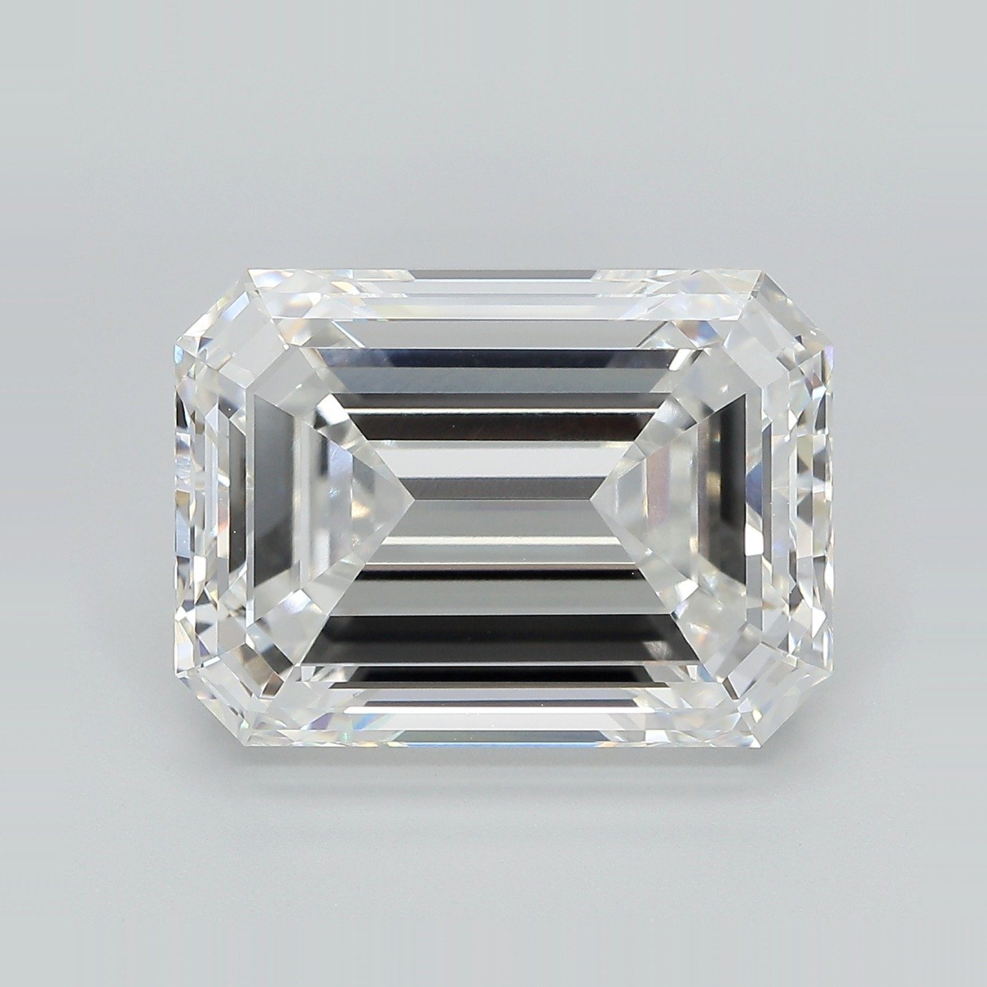 13.03ct F VVS2 Excellent Cut Emerald Lab Grown Diamond