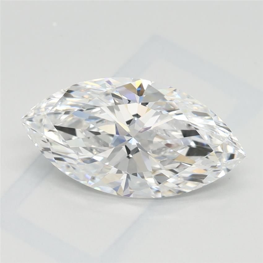 1.61ct D IF Very Good Cut Marquise Lab Grown Diamond