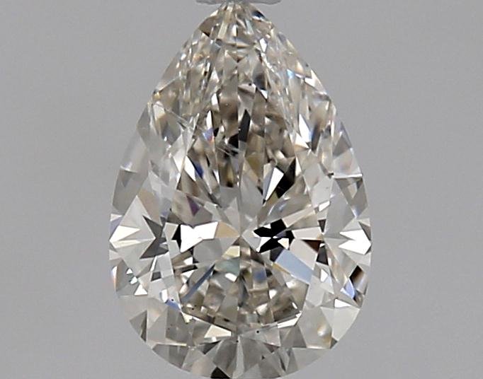 0.90ct H SI2 Rare Carat Ideal Cut Pear Lab Grown Diamond