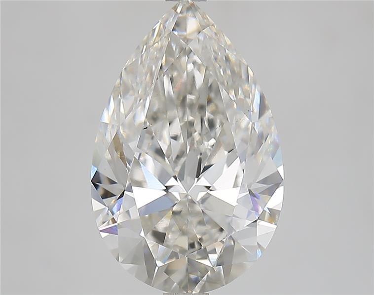 4.52 Carat Pear Lab Diamond