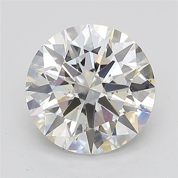 2.04ct E VS2 Rare Carat Ideal Cut Round Lab Grown Diamond