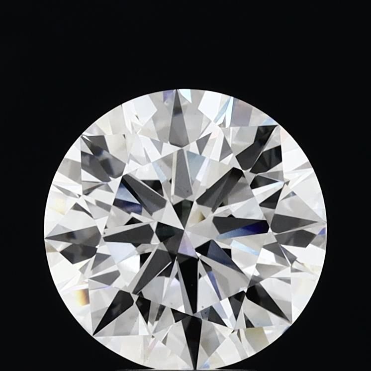 6.13ct F VS1 Rare Carat Ideal Cut Round Lab Grown Diamond