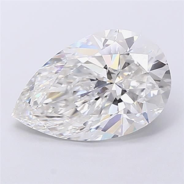 4.08 Carat Pear Lab Diamond