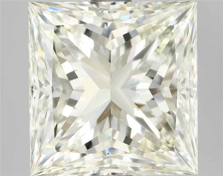 4.01ct K VVS2 Very Good Cut Princess Diamond