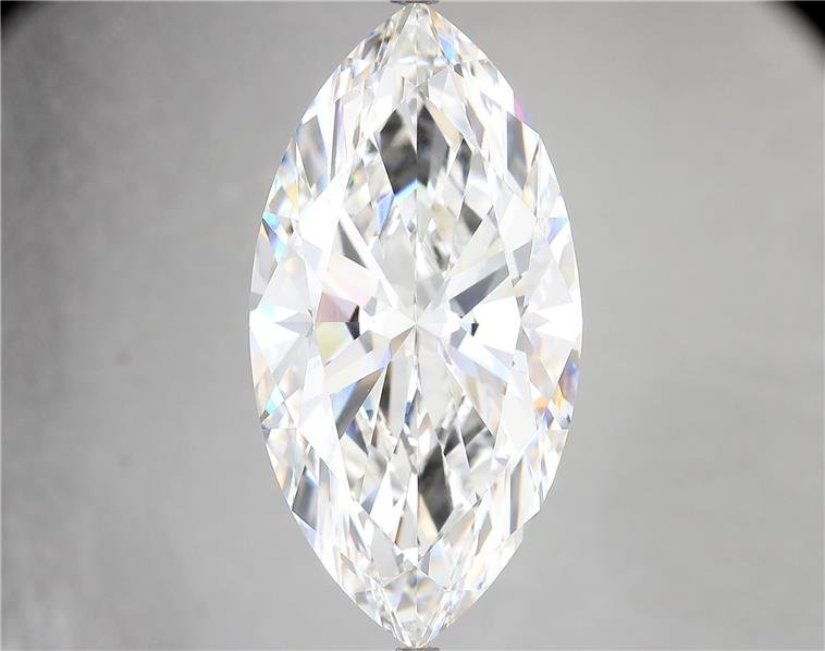 15.06ct F VVS2 Rare Carat Ideal Cut Marquise Lab Grown Diamond