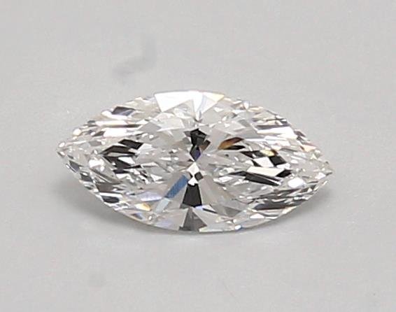 0.49ct D VVS2 Very Good Cut Marquise Lab Grown Diamond