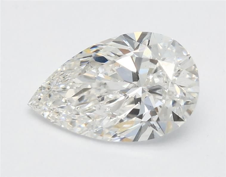 1.19ct F VS2 Rare Carat Ideal Cut Pear Lab Grown Diamond