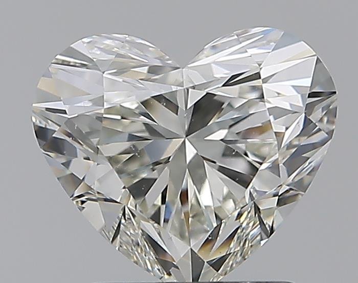 1.79ct K SI1 Rare Carat Ideal Cut Heart Diamond