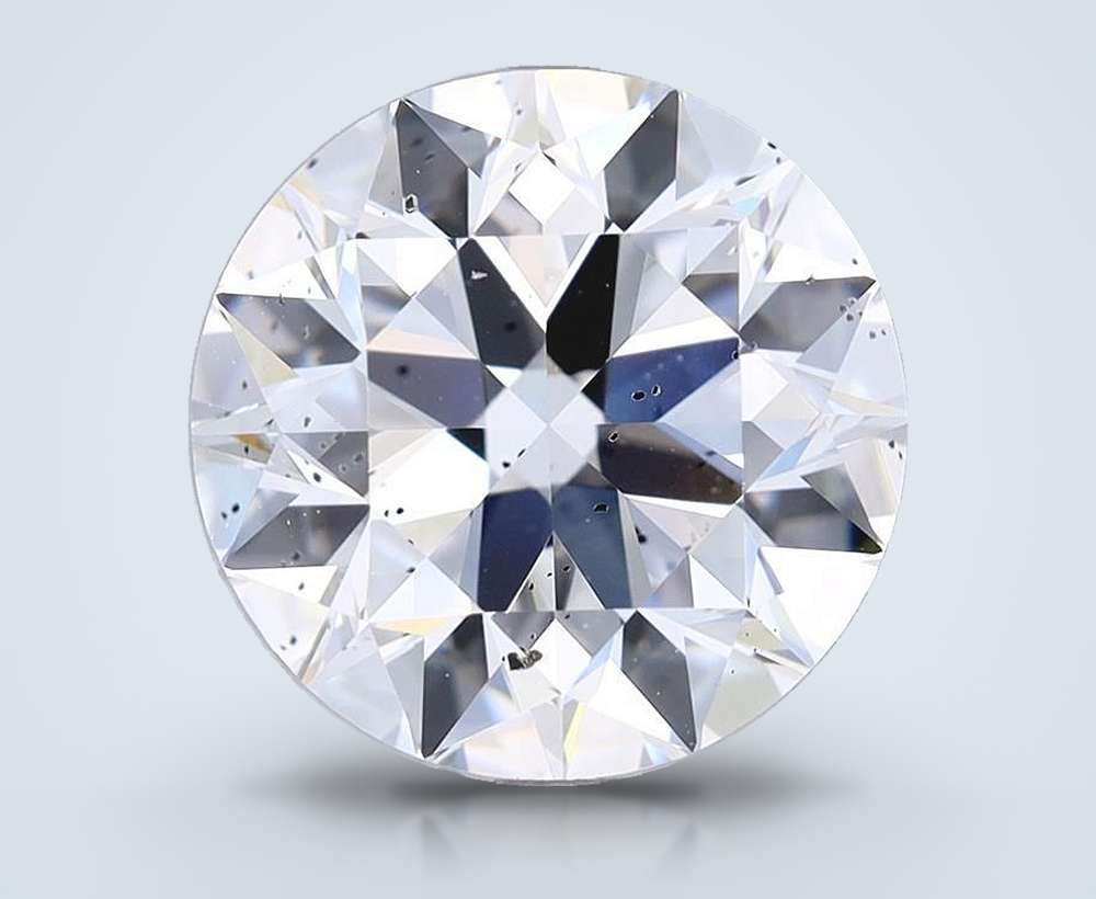 3.02 Carat Round Natural Diamond