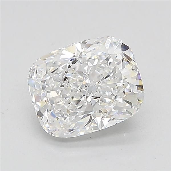 1.52ct D SI1 Rare Carat Ideal Cut Cushion Lab Grown Diamond