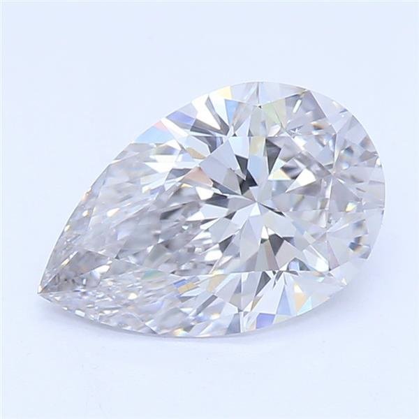 0.87ct H VS2 Rare Carat Ideal Cut Pear Lab Grown Diamond