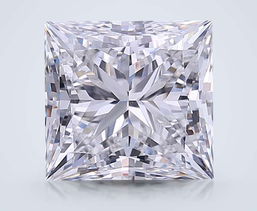 5.28 Carat Princess Lab Diamond