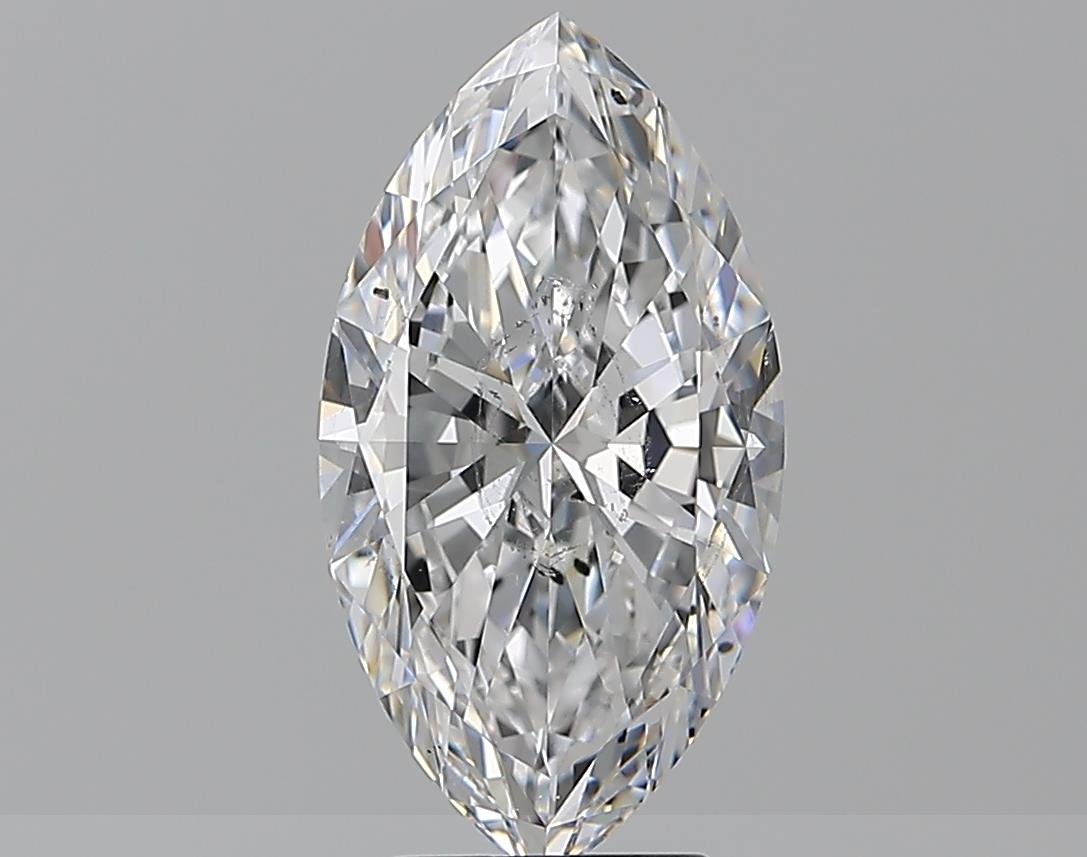 3.01ct D SI2 Rare Carat Ideal Cut Marquise Diamond