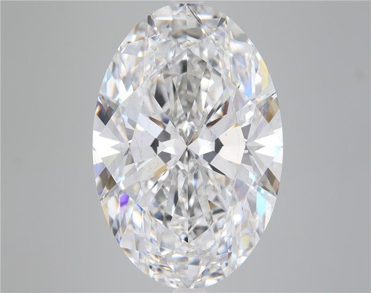 10.50ct F VS2 Rare Carat Ideal Cut Oval Lab Grown Diamond