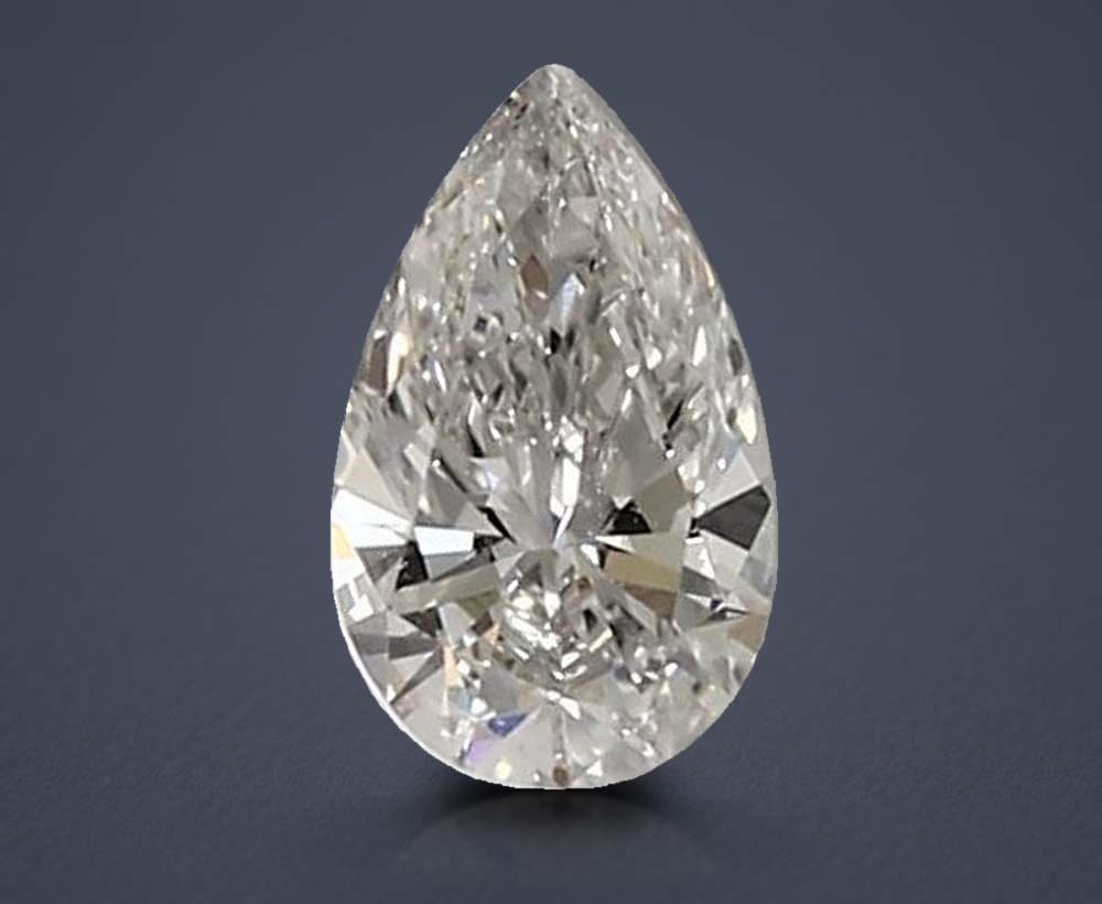 0.44 Carat Pear Lab Diamond