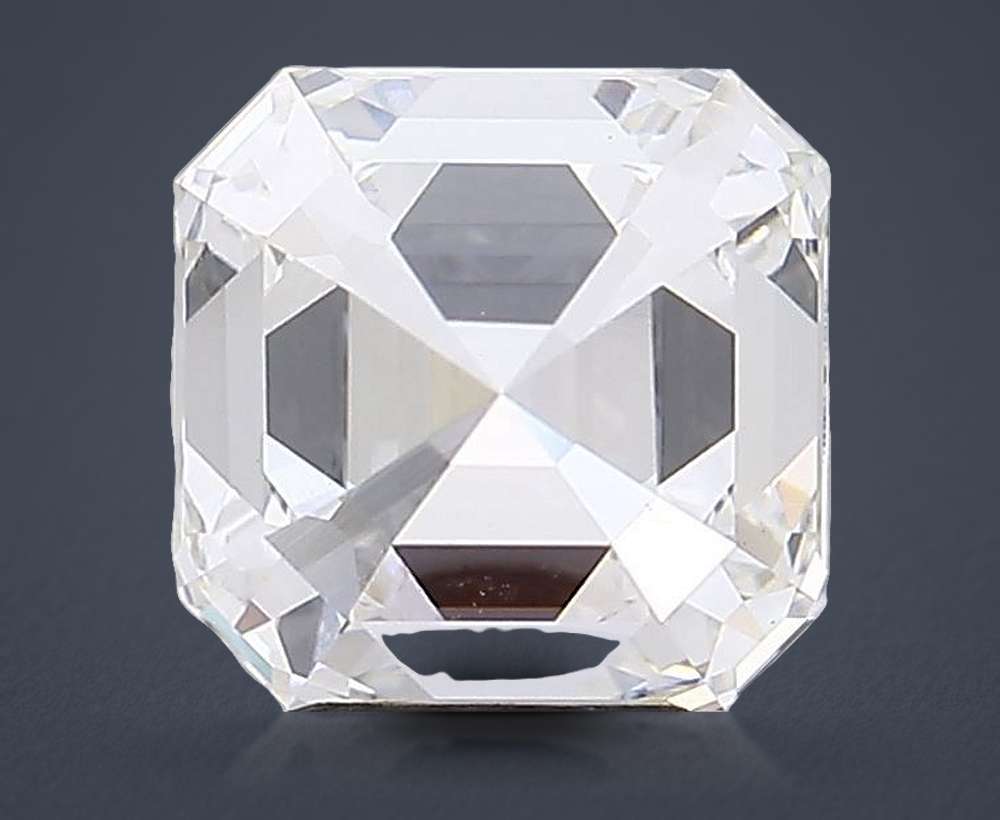 3.22 Carat Asscher Lab Diamond