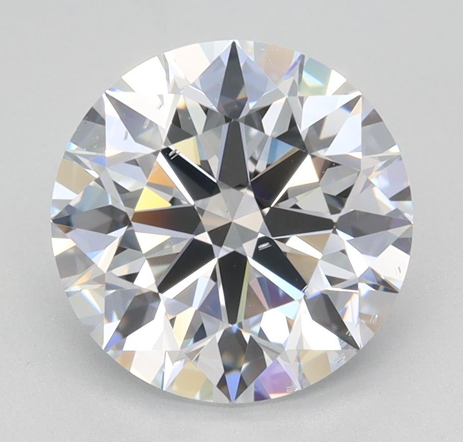 2.18ct E VS2 Rare Carat Ideal Cut Round Lab Grown Diamond