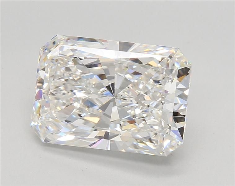 4.54ct E VS2 Rare Carat Ideal Cut Radiant Lab Grown Diamond