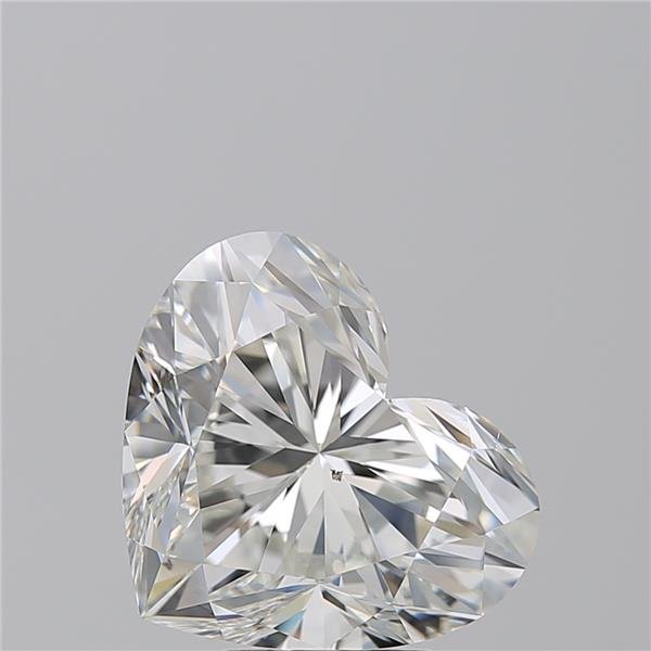 5.01ct I SI1 Rare Carat Ideal Cut Heart Diamond