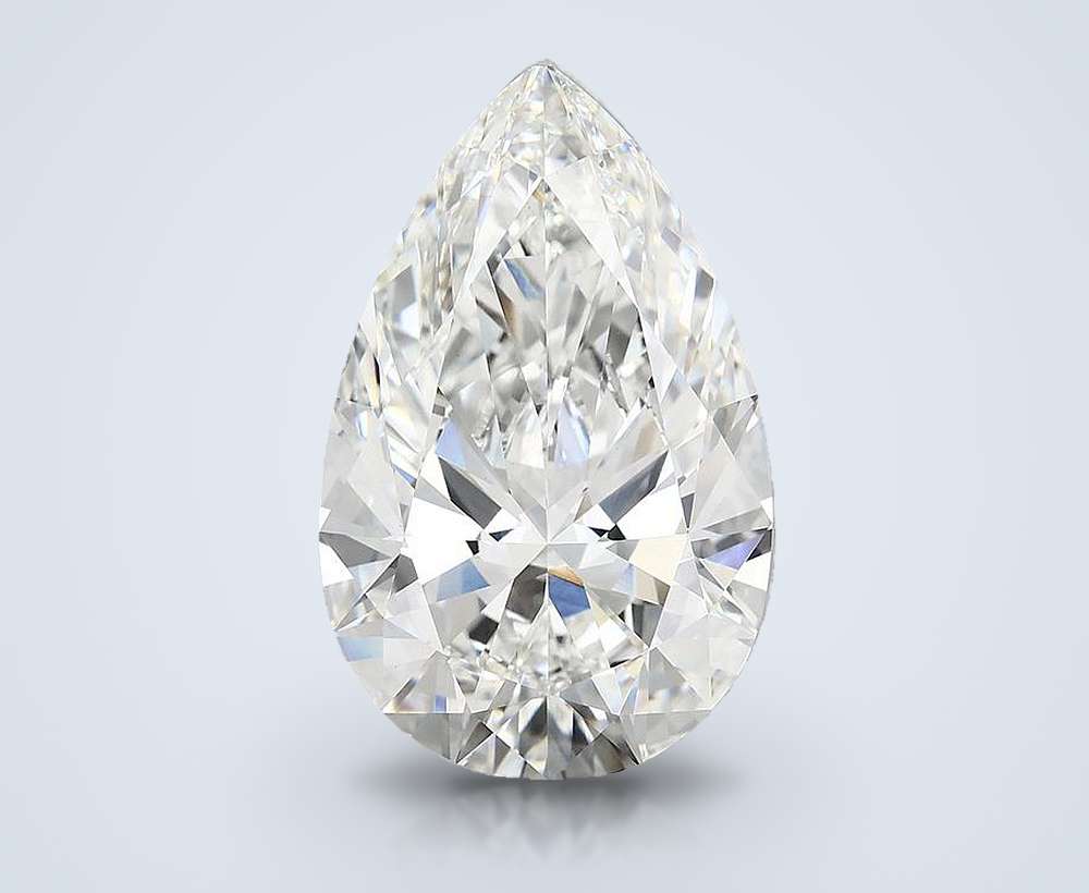 10.73 Carat Pear Lab Diamond