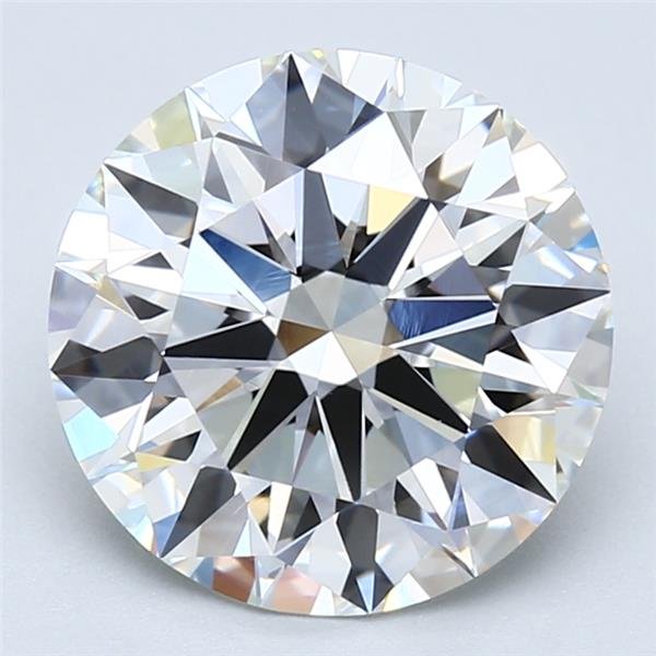 3.55ct H VS1 Rare Carat Ideal Cut Round Diamond