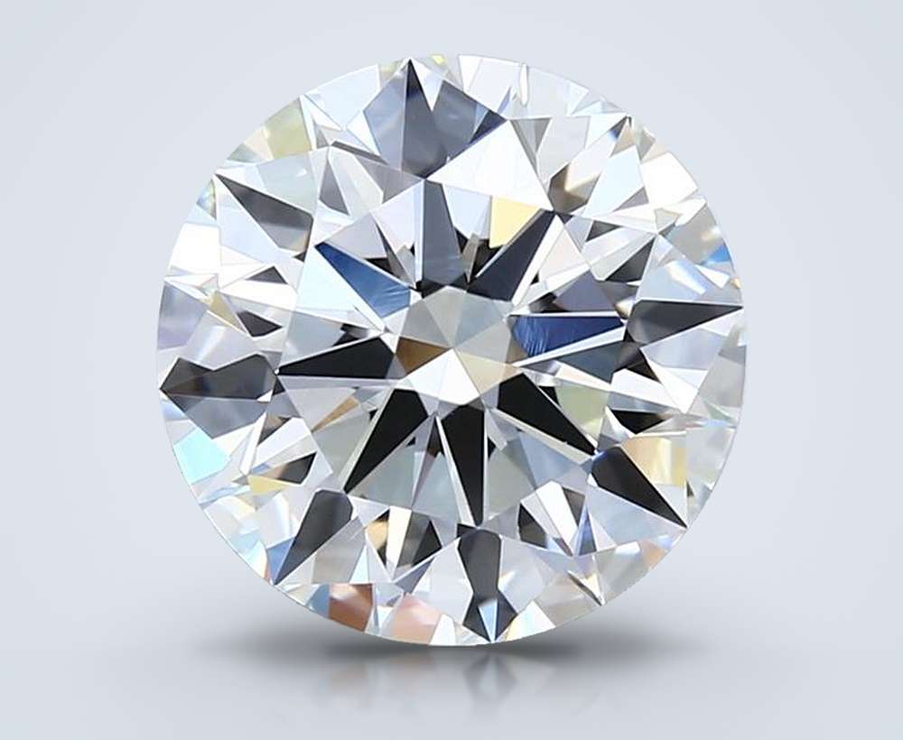 3.55 Carat Round Natural Diamond