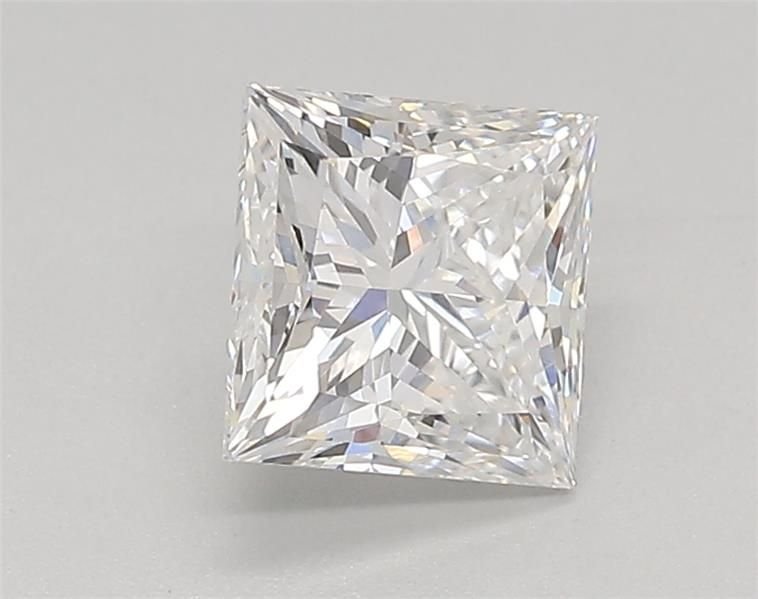 0.91ct E VVS2 Rare Carat Ideal Cut Princess Lab Grown Diamond