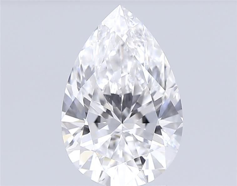 3.02ct D VS2 Rare Carat Ideal Cut Pear Lab Grown Diamond