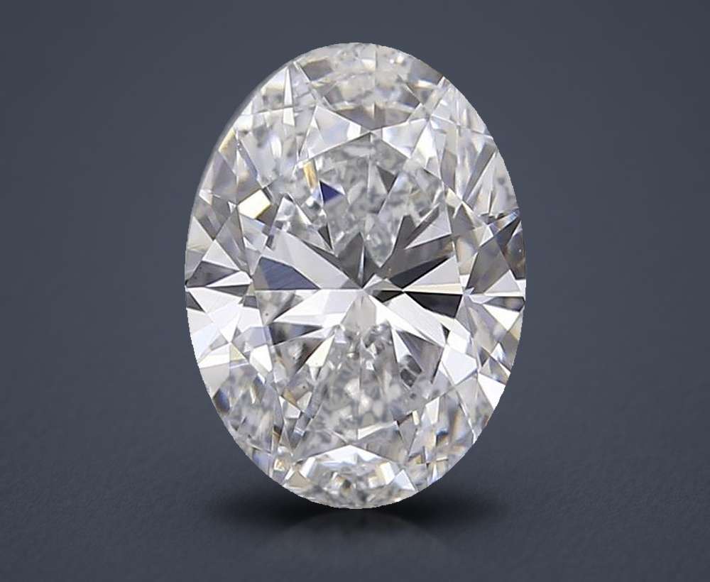 0.80 Carat Oval Lab Diamond