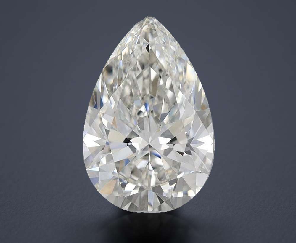 1.28 Carat Pear Lab Diamond
