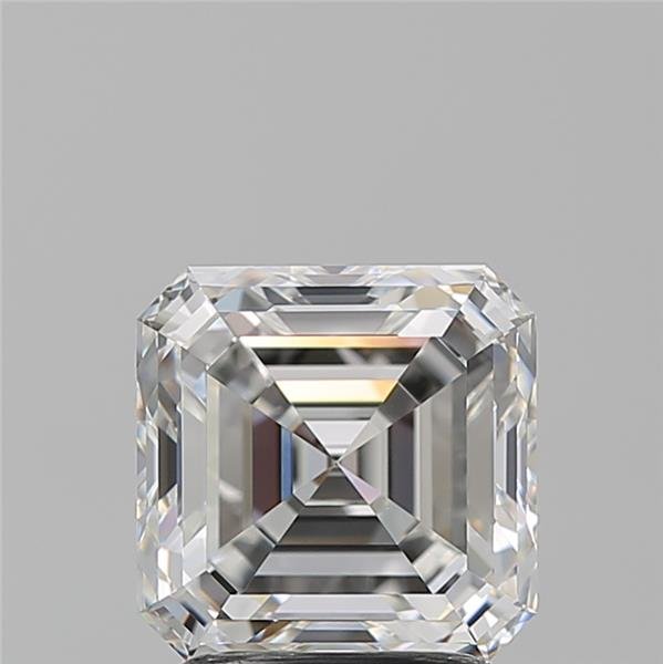 2.22ct F VS1 Rare Carat Ideal Cut Asscher Diamond