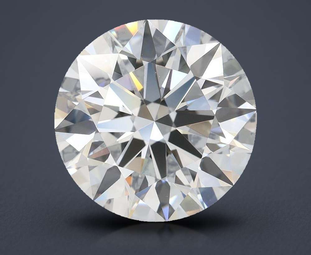 4.48 Carat Round Lab Diamond