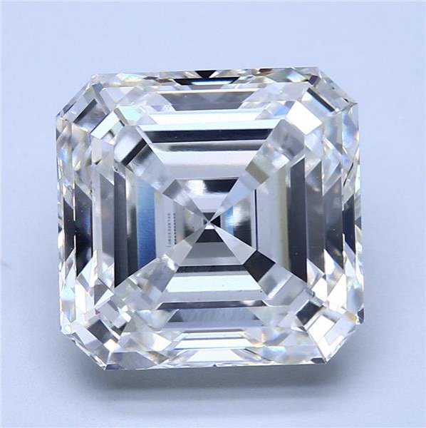 11.22ct G VS1 Rare Carat Ideal Cut Asscher Lab Grown Diamond