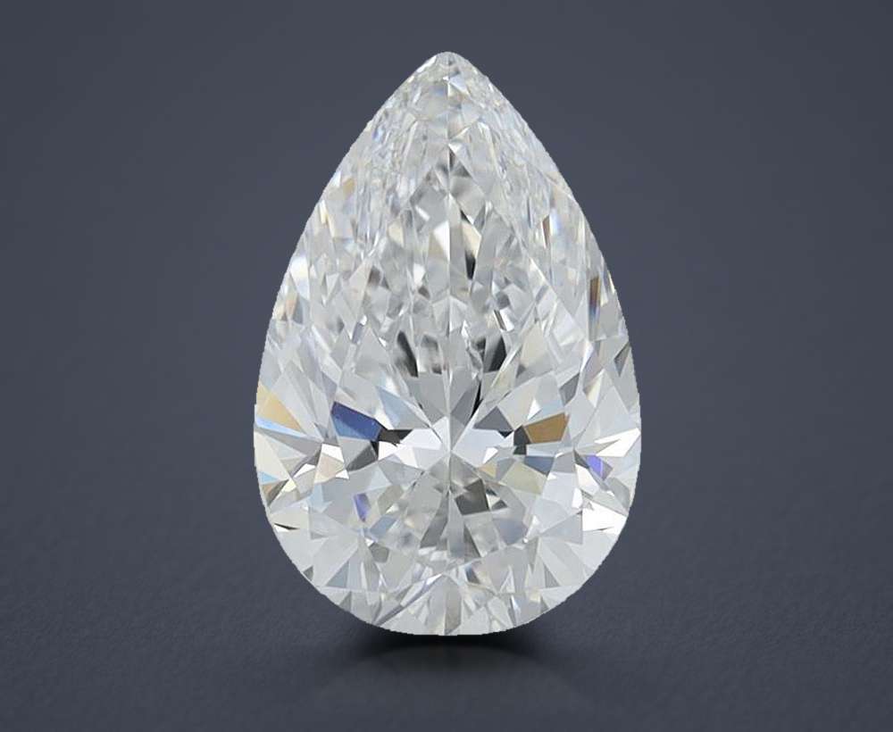 2.51 Carat Pear Lab Diamond