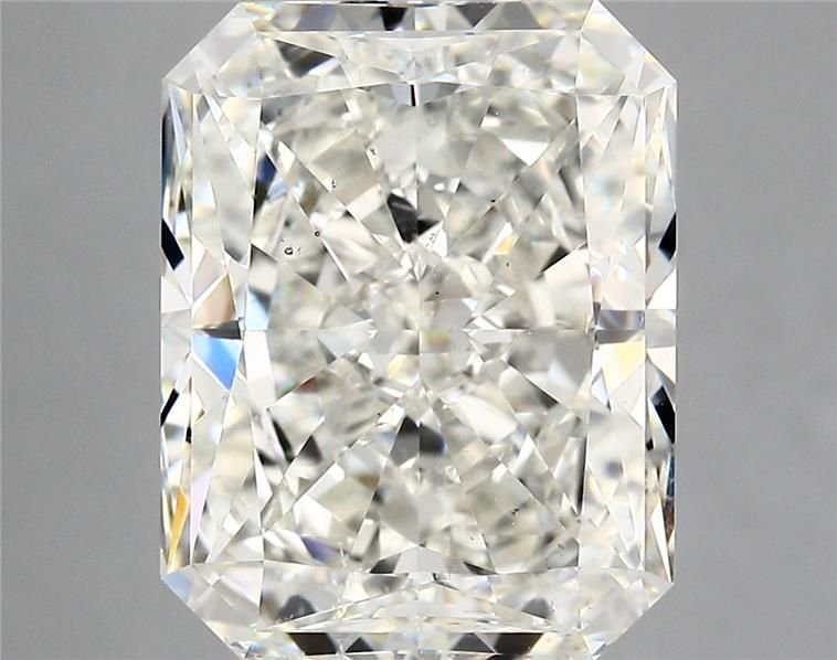 8.03ct J SI1 Rare Carat Ideal Cut Radiant Diamond
