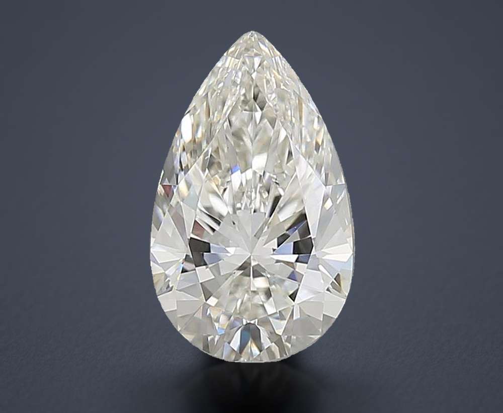 1.54 Carat Pear Lab Diamond
