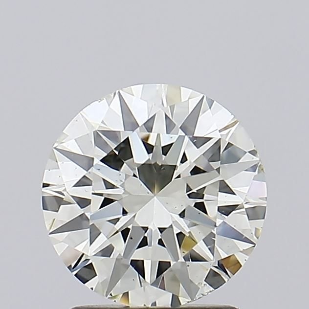 1.69ct K SI1 Rare Carat Ideal Cut Round Diamond