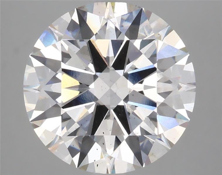 5.07ct H SI1 Rare Carat Ideal Cut Round Lab Grown Diamond