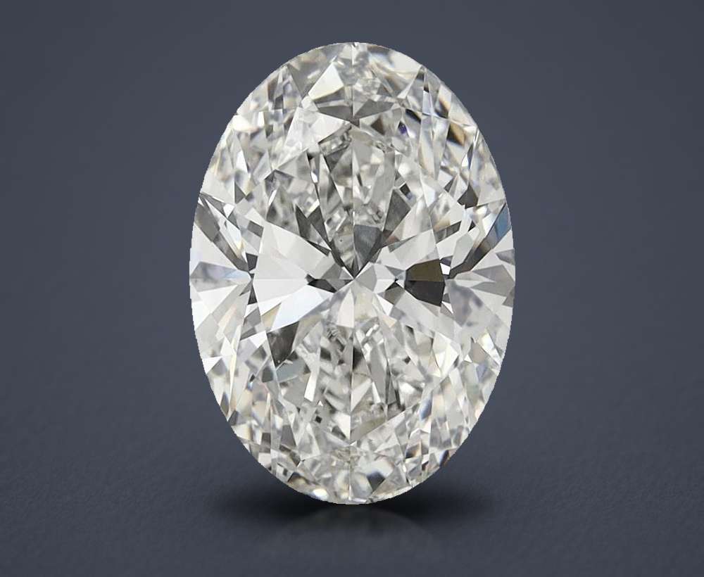 8.07 Carat Oval Lab Diamond