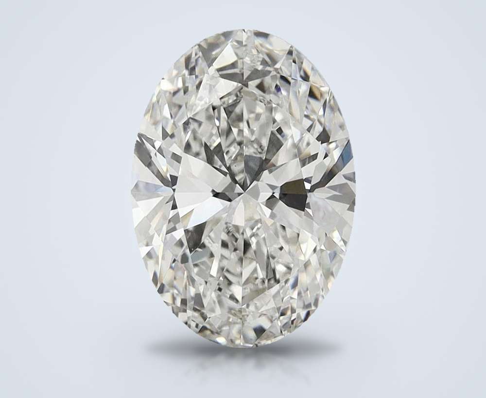 8.07 Carat Oval Lab Diamond