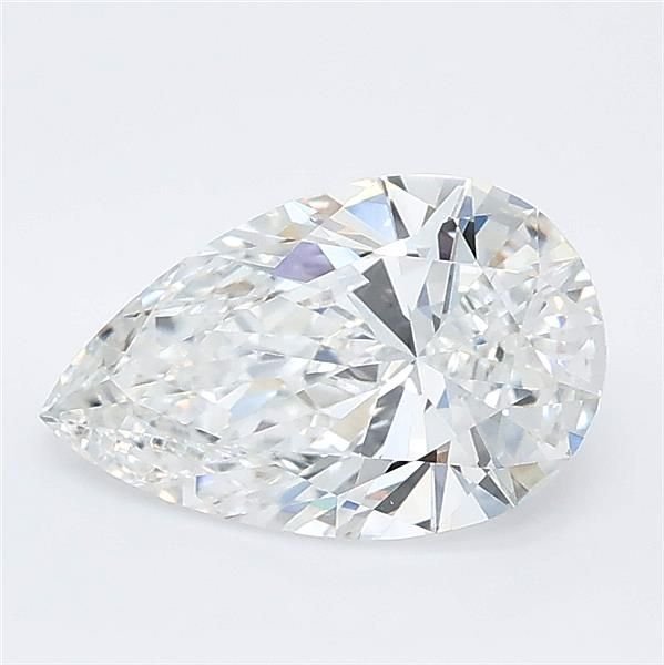 1.27ct E VVS2 Excellent Cut Pear Lab Grown Diamond