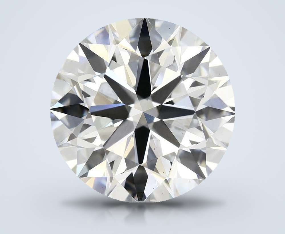 3.85 Carat Round Lab Diamond