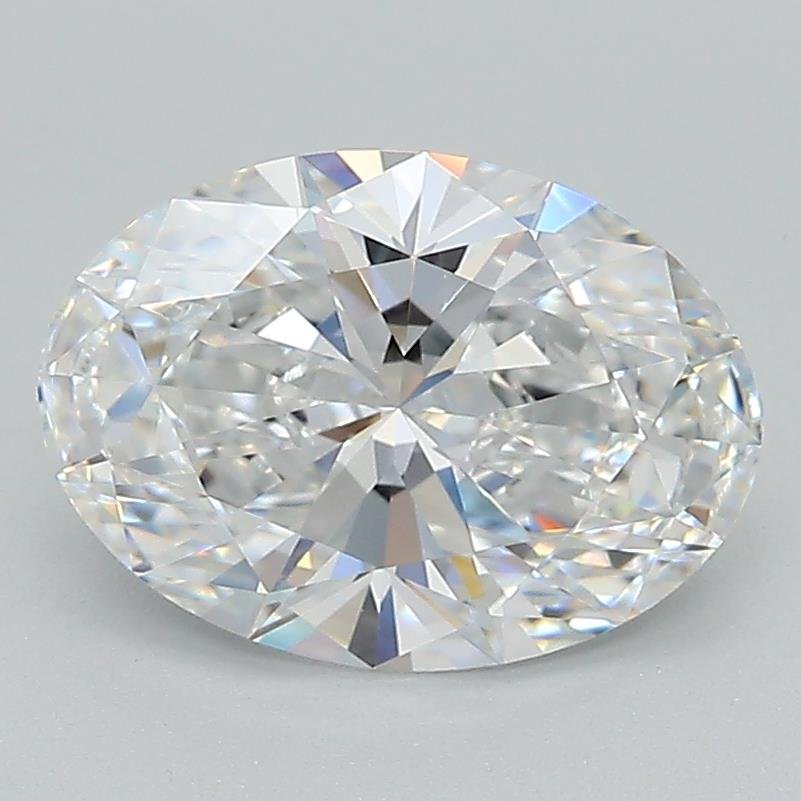 2.08ct D VS1 Rare Carat Ideal Cut Oval Lab Grown Diamond