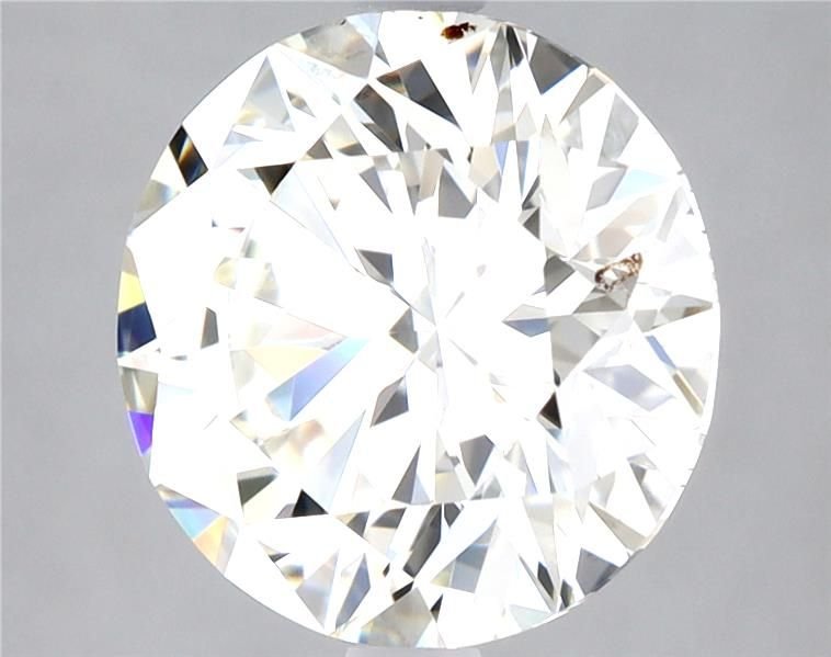 3.08ct K VVS2 Rare Carat Ideal Cut Round Diamond