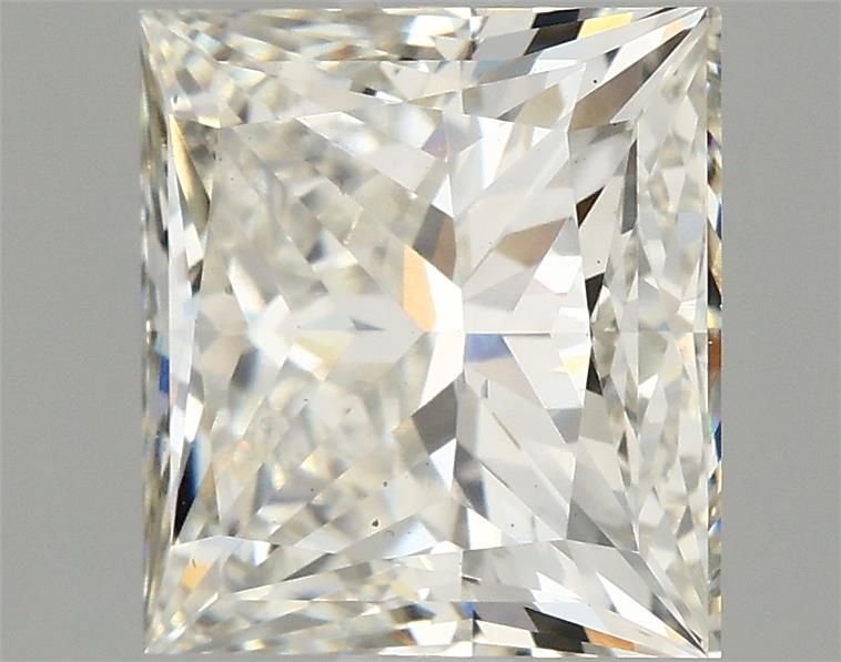 3.02ct I VS2 Rare Carat Ideal Cut Princess Lab Grown Diamond